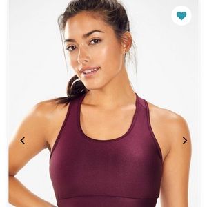 fabletics mila shine sports bra